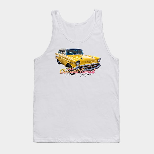 1957 Chevrolet Nomad Station Wagon Tank Top by Gestalt Imagery